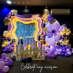 Cozy living space with geometric rug